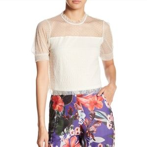 NEW! $90 Romeo & Juliet Couture Lace Blouse